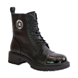 Women's Worker Boots Black