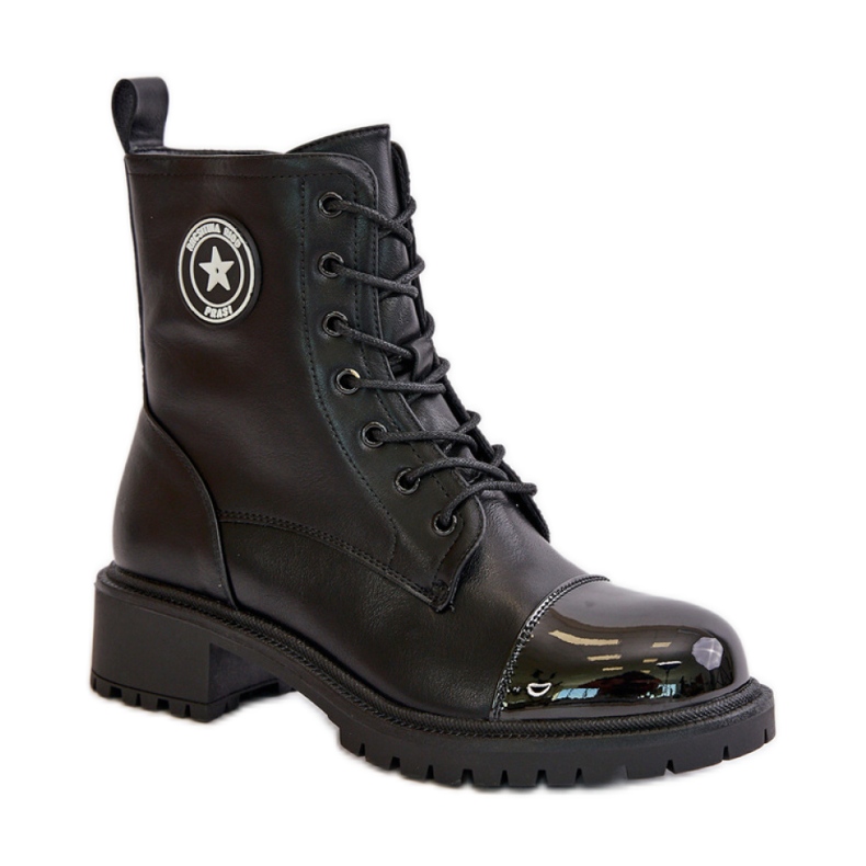 Women's Worker Boots Black