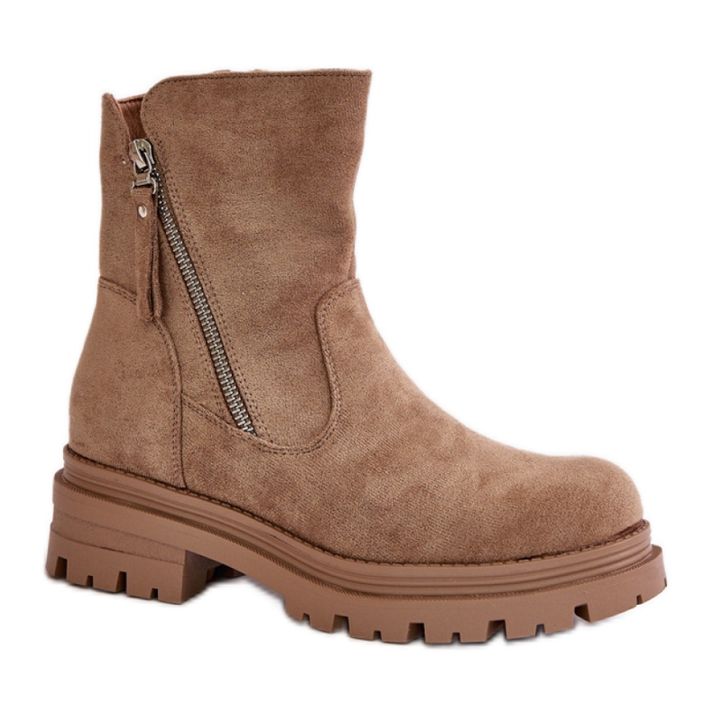 SP259 Beige boots