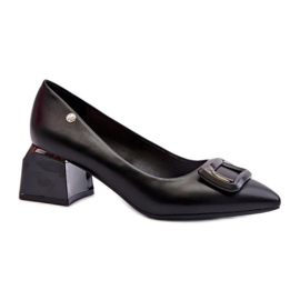 Women's low-heeled pumps Black Women's low-heeled pumps Black