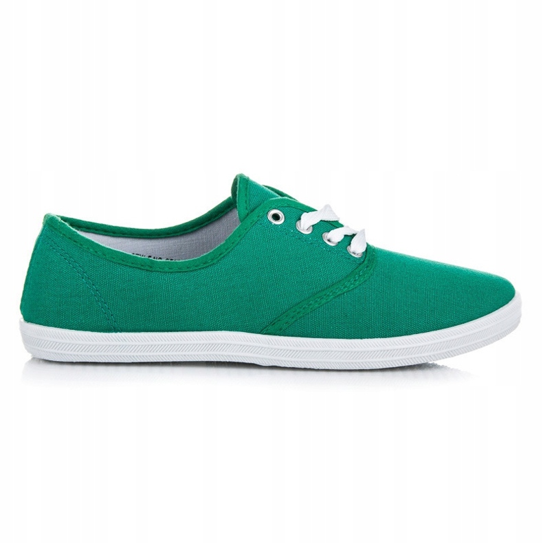 New Age lace-up sneakers green