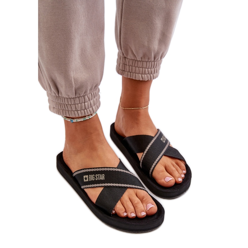 Big Star Black women's flip-flops