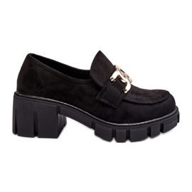 Women's high-heeled shoes with Black decoration Women's high-heeled shoes with Black decoration