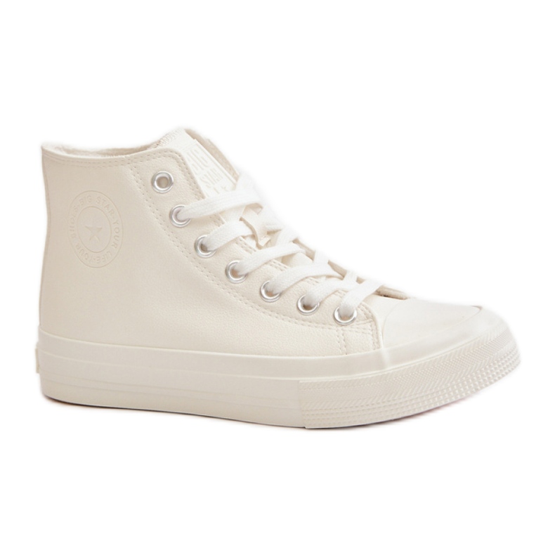 Big Star White women's insulated sneakers