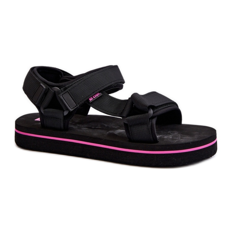 Women's Lee Cooper Black platform sandals