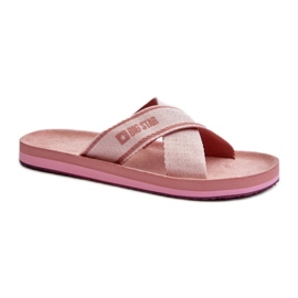 Big Star Pink women's flip-flops