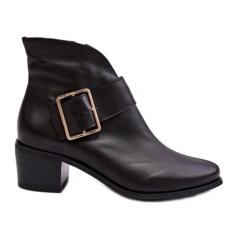 Women's low-heeled ankle boots Black Women's low-heeled ankle boots Black