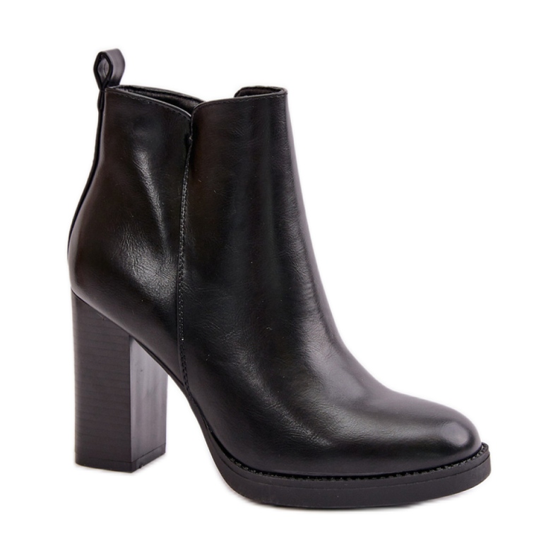 Insulated women's ankle boots Black