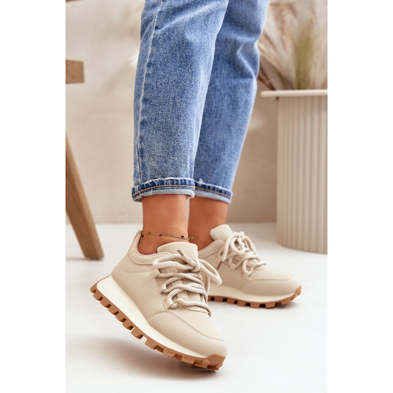 Sports Shoes Model Riadella 24898 Beige - Step in style brown
