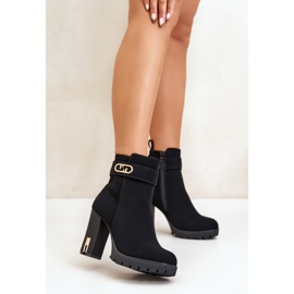 Boots Model Narielis 3089 Black - Step in style Boots Model Narielis 3089 Black - Step in style