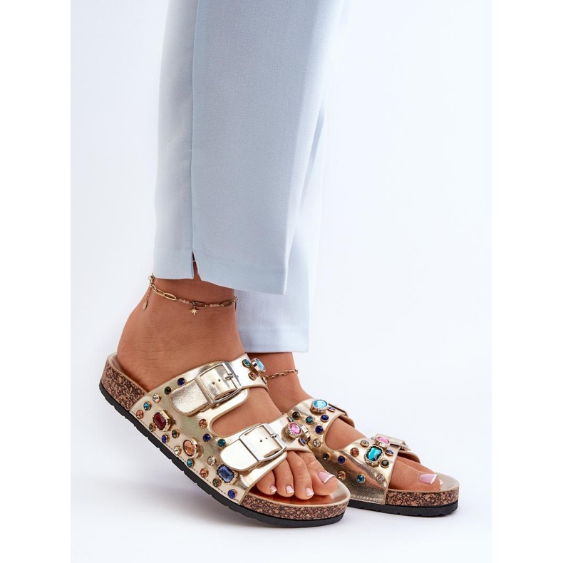 Sandal Flip-flops Model S.Barski MY121 Gold - Step in style yellow