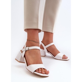 Sandals Model Leisha LT33-10 White - Step in style