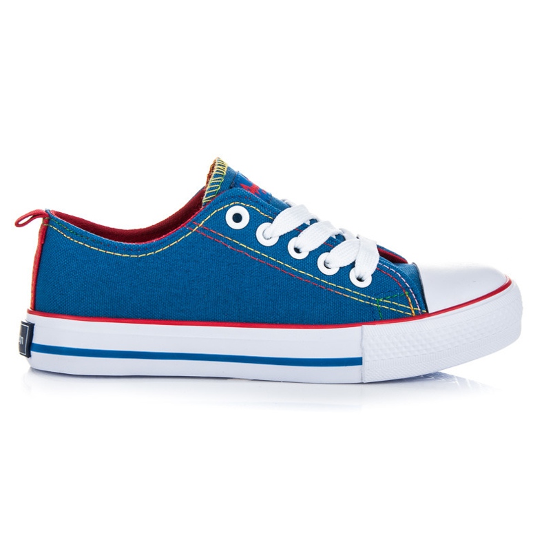 American Club Blue Tied Sneakers