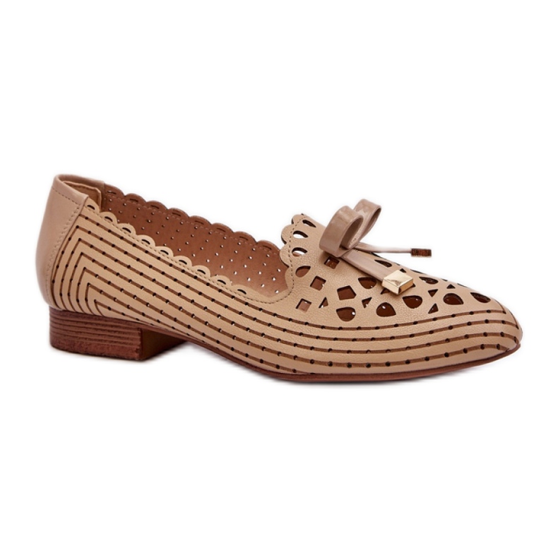 Ballet flats Model Nestavia ASA222-1 Beige - Step in style