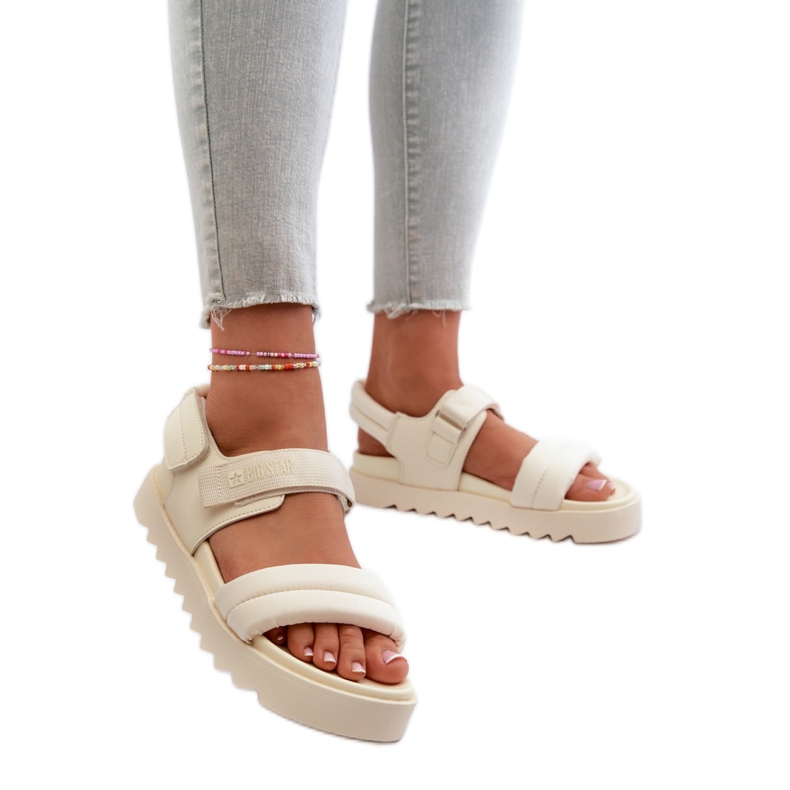 Sandals Model Big Star NN274751 Beige - Step in style