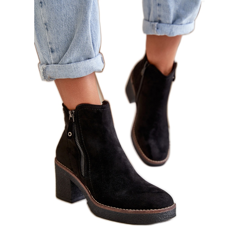 Boots Model Velarilla KE221 Black - Step in style