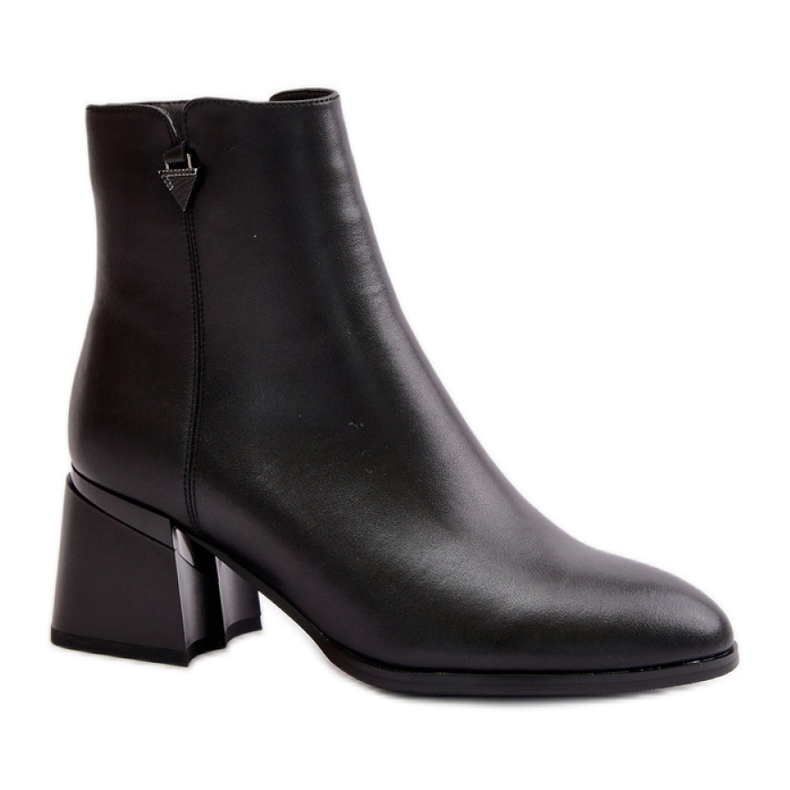 Boots Model Vinceza 77106 Black Leather - Step in style