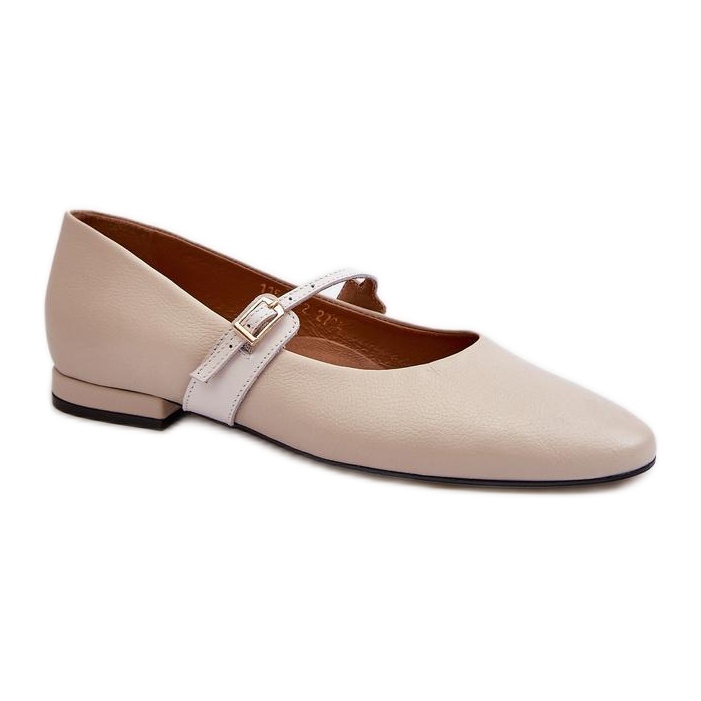 Ballet flats Model Laura Messi 2774/254-109 Beige - Step in style