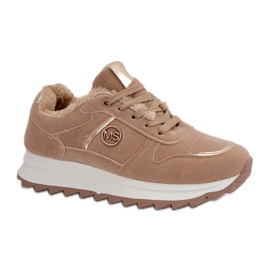 Sports Shoes Model Lerisas TL289-63 Khaki - Step in style beige