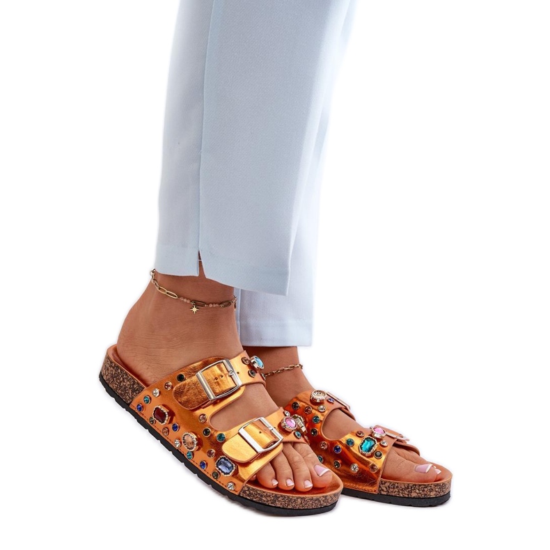 Sandal Flip-flops Model S.Barski MY121 Orange - Step in style