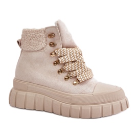 Boots Model Alcyhen 24BT26-7929 Beige - Step in style