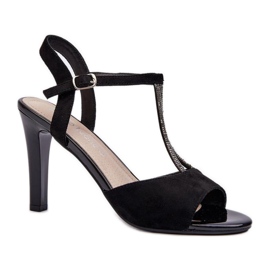 Sandals Model Sergio Leone SK924 Black - Step in style