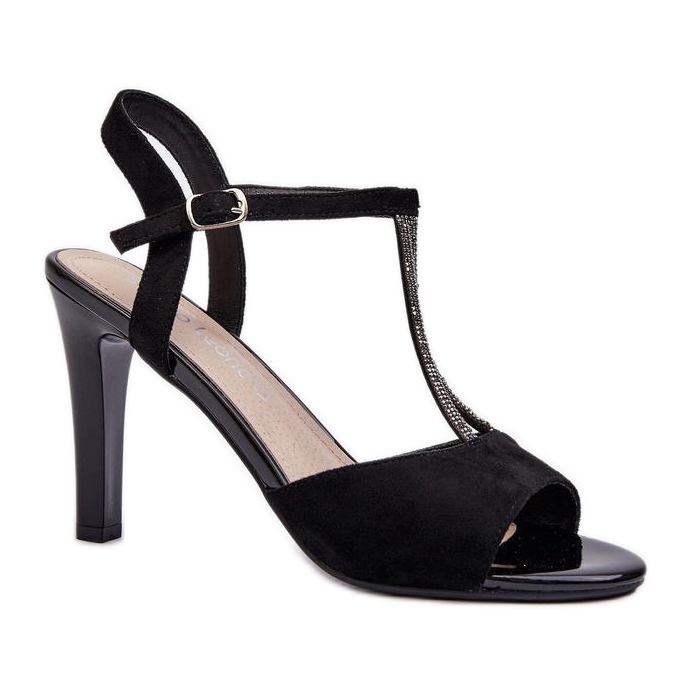 Sandals Model Sergio Leone SK924 Black - Step in style