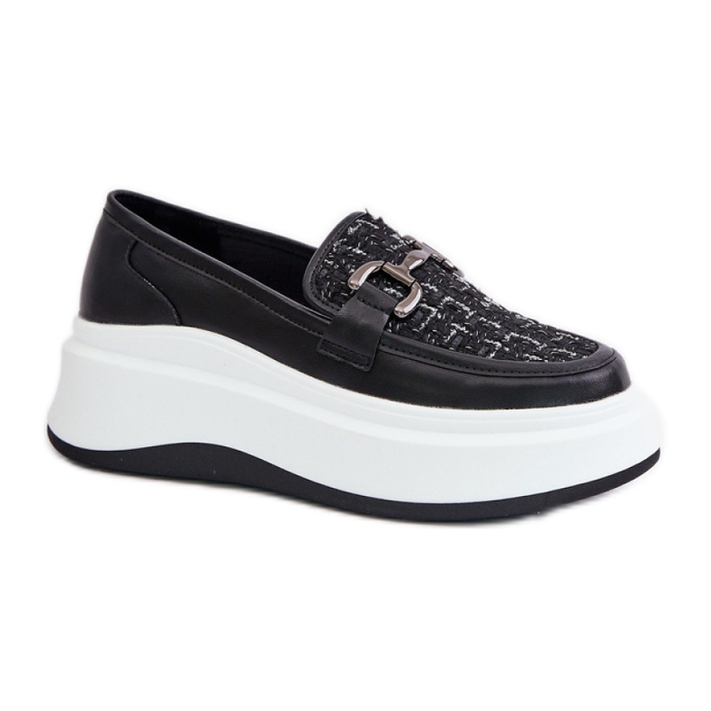 Moccasins Model Vinceza 89105 Black - Step in style