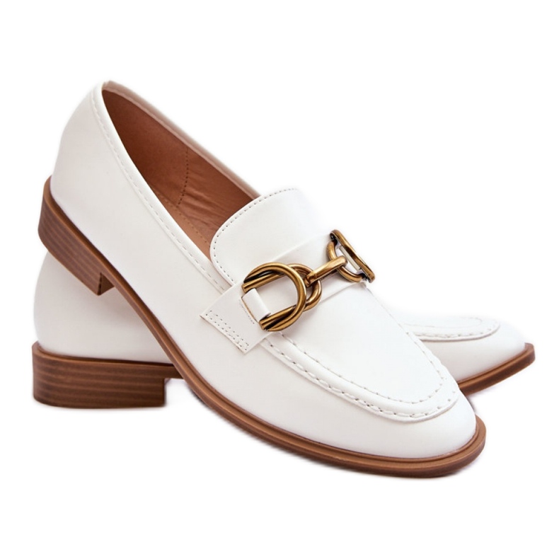Loafers Model Lorien 2623-2 White - Step in style