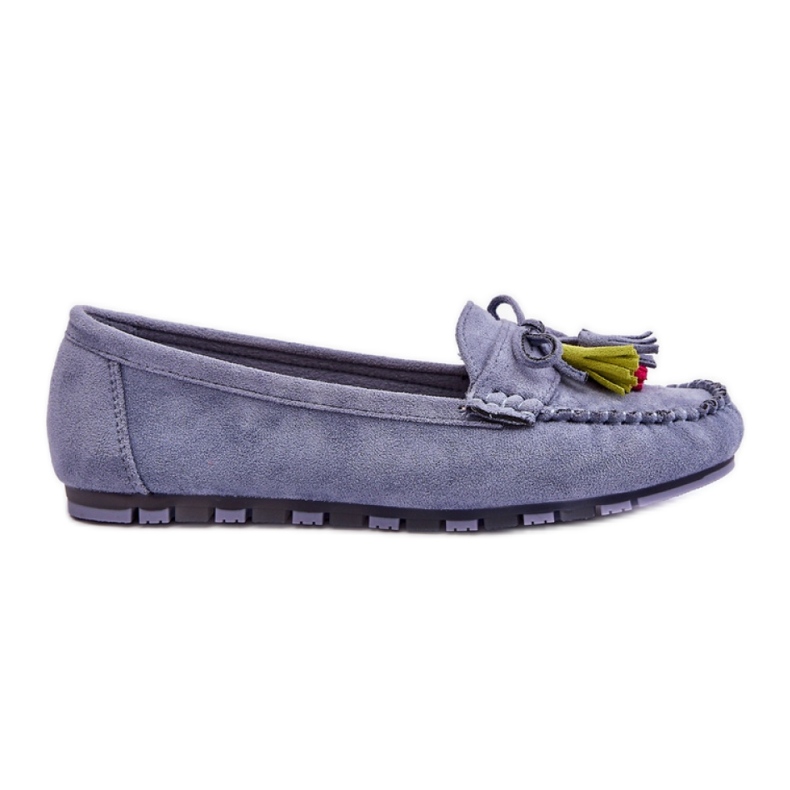 Moccasins Model Dorine GS37 Blue - Step in style