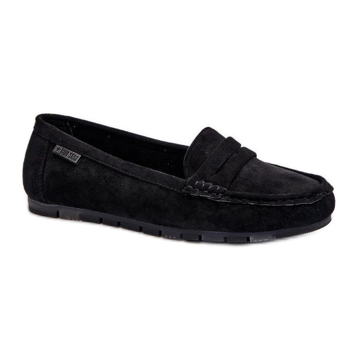Moccasins Model Big Star NN274929 Memory Foam System Black - Step in style
