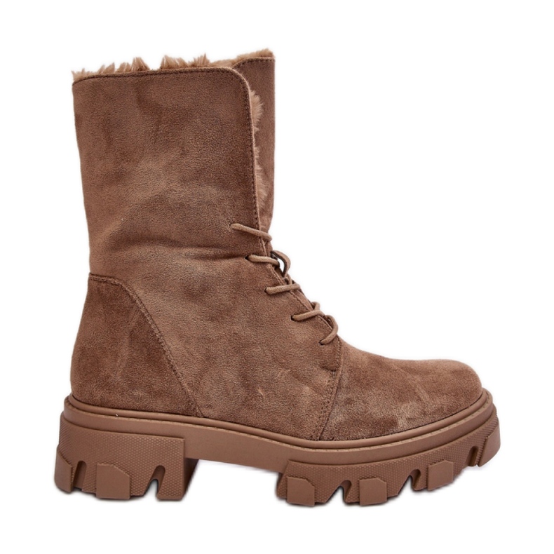 Workers Model Frendo DA96P Dark Beige Suede - Step in style