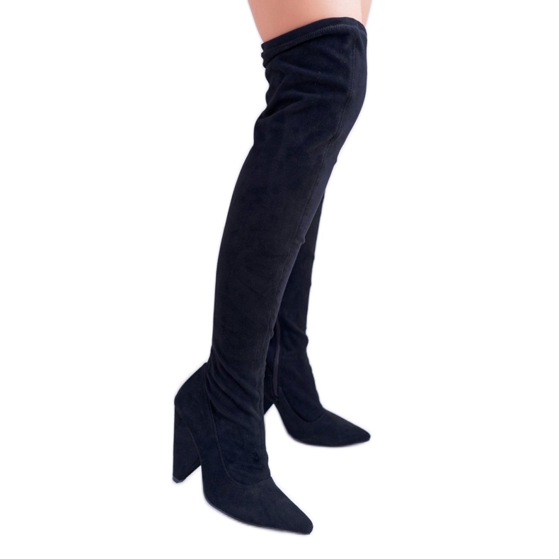 Boots Model Lu Boo XW37356 Black Suede - Step in style