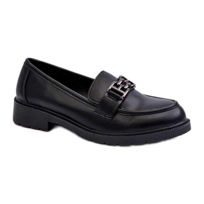 Moccasins Model S.Barski HY372 Black - Step in style