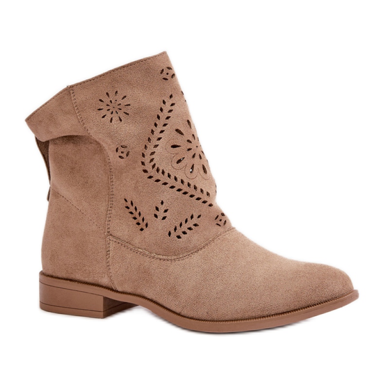 Boots Model Irinette MAM65-106 Beige - Step in style