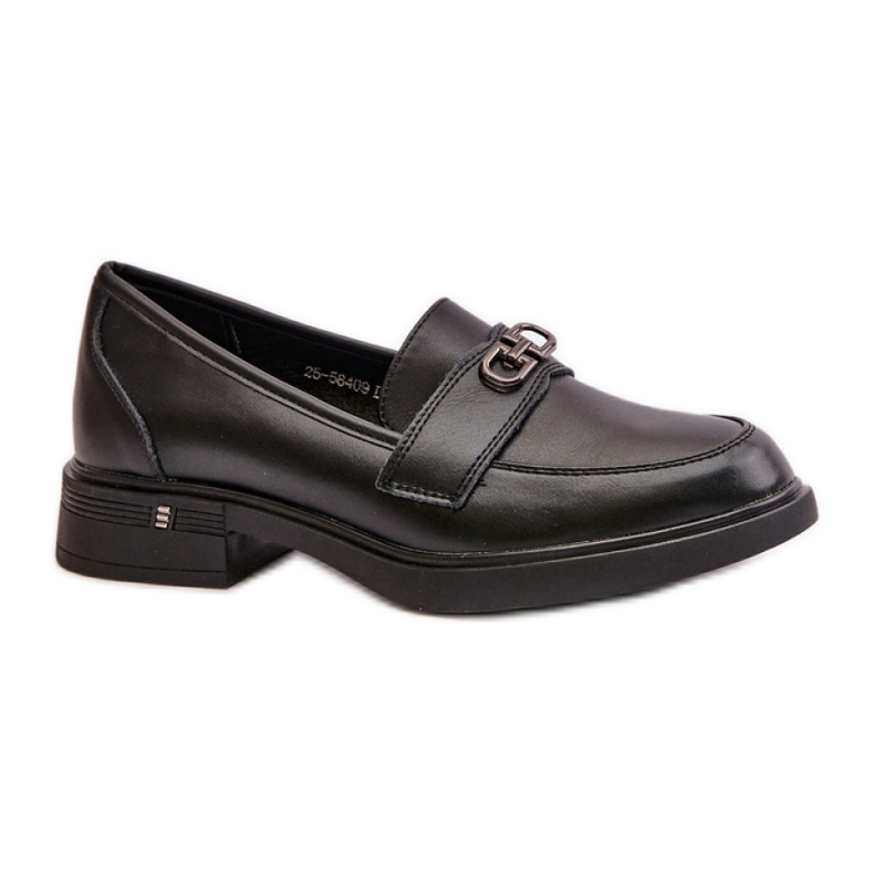 Moccasins Model Vinceza 58409 Black Leather - Step in style