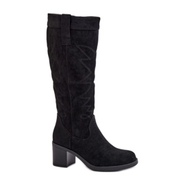 Boots Model Erisorae CHC321 Black - Step in style Boots Model Erisorae CHC321 Black - Step in style