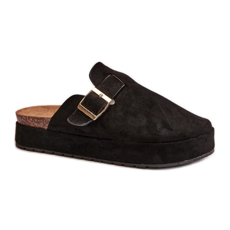 Slippers Model Terilain TL8-123 Black - Step in style