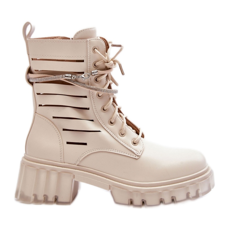 Workery boots Model Rocky D8109 Beige - Step in style