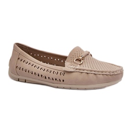 Moccasins Model Kaydance VG251 Beige - Step in style