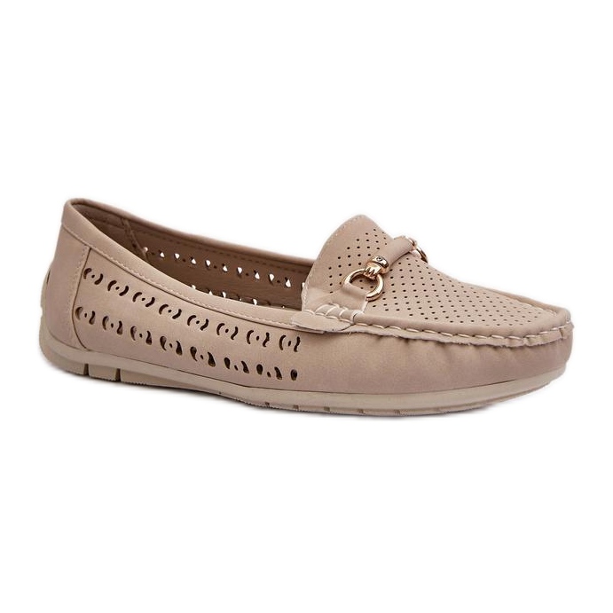 Moccasins Model Kaydance VG251 Beige - Step in style