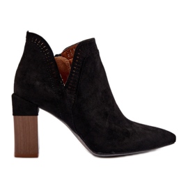 Boots Model Vailen A8805 Black - Step in style Boots Model Vailen A8805 Black - Step in style