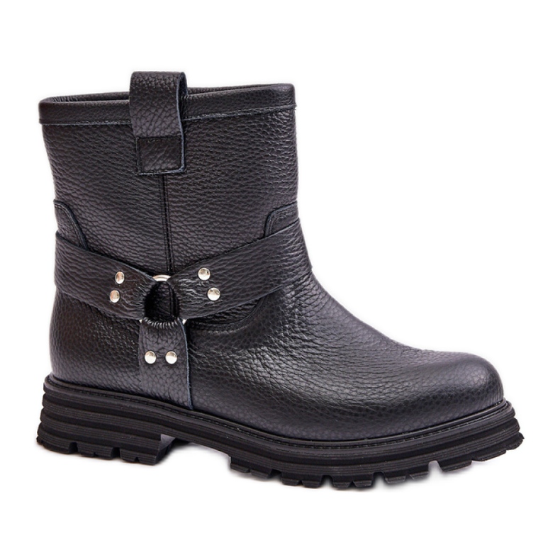 Boots Model Lewski 3610 Black Leather - Step in style