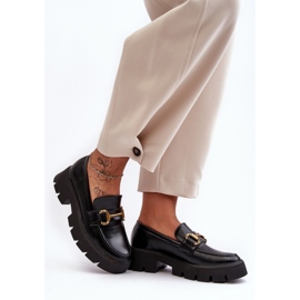 Shoes Model Peuria 2644-1 Black Leather - Step in style