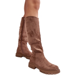 Boots Model Heliofa 23KZ35-6497 Brown - Step in style