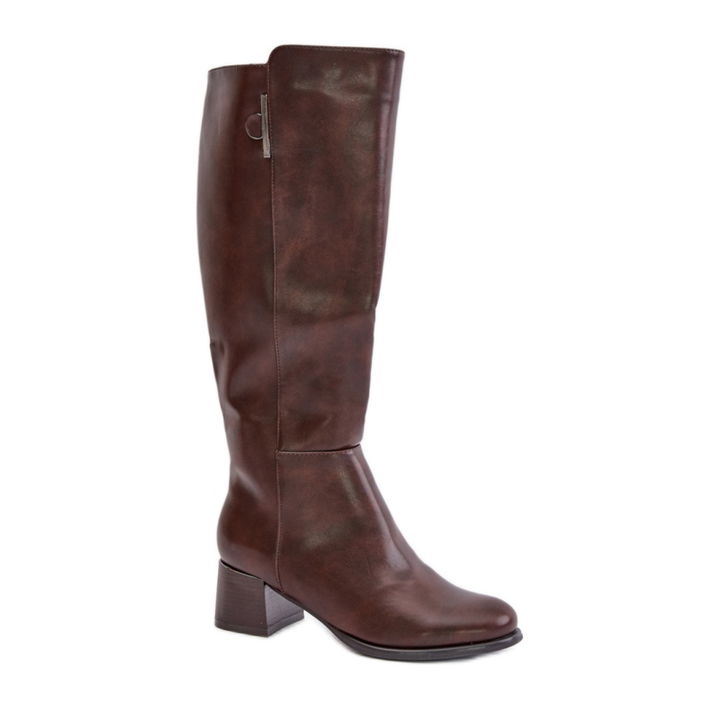 Boots Model Izanae RMR2481-3 Brown Leather - Step in style
