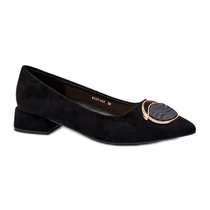 Pumps Model S.Barski KV27-037 Black Suede - Step in style