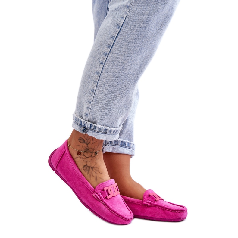 Moccasins Model Rabell DF711 Pink - Step in style
