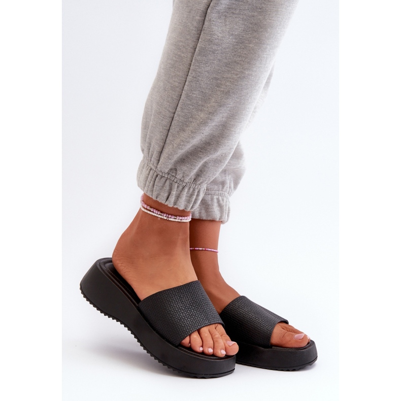 Sandal Flip-flops Model Vimarils 695-01 Black - Step in style