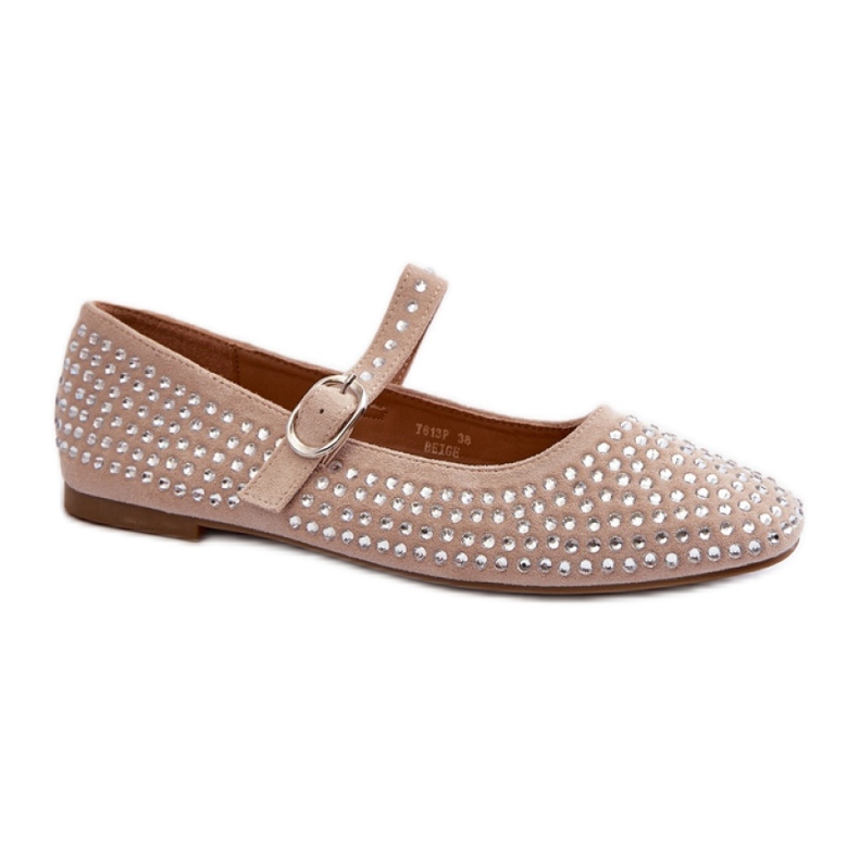 Ballet flats Model Tinara T613P Beige - Step in style